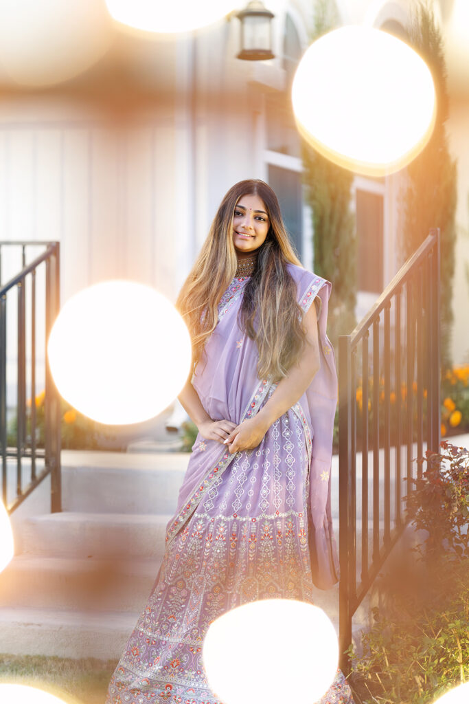 Birthday portrait of a 16 yr old Indian girl